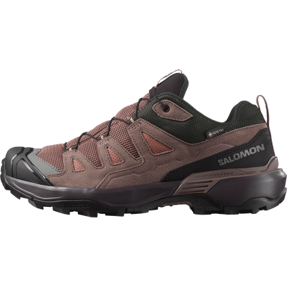 Salomon X Ultra 360 Leather Gore-Tex Hiking & Backpacking Shoes Womens Cognac