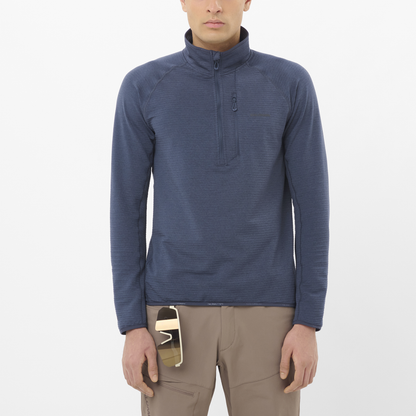Salomon Essential Lightwarm Half Zip Midlayer