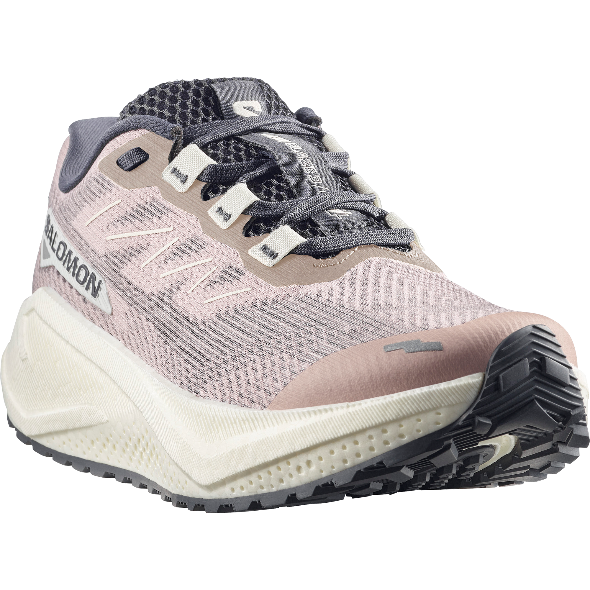 Salomon Aero Blaze 3 Grvl Gravel Running Shoes Womens Shadow Gray