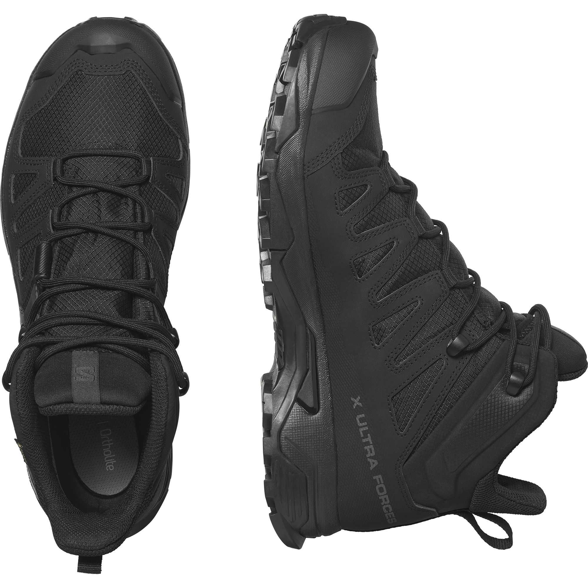 Salomon X Ultra Forces Mid Gore-Tex Forces Shoes Black