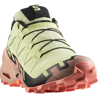 Salomon Speedcross 6 Gore-Tex Trail Running Shoes Womens Lime Cream