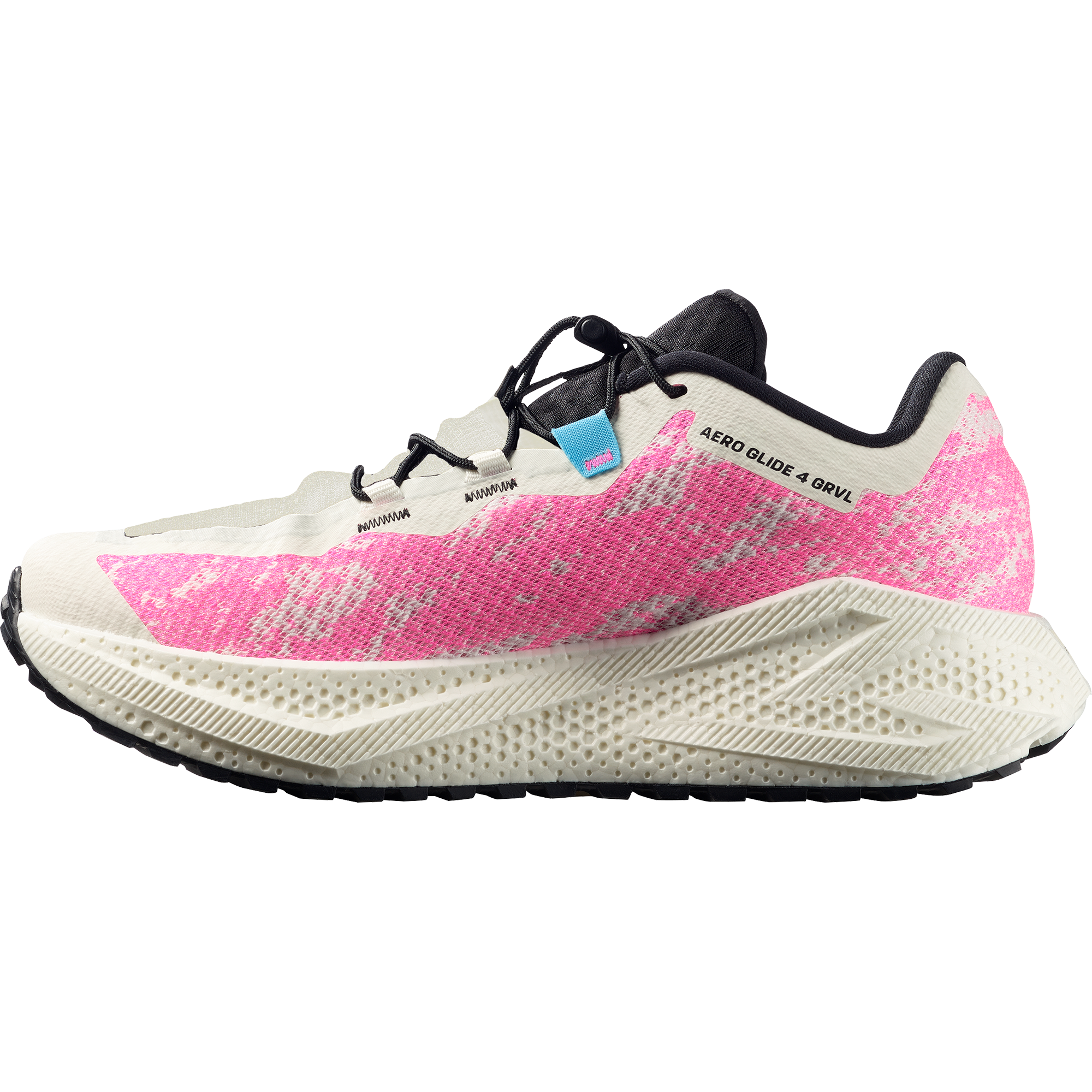 Salomon Aero Glide 4 Grvl Gravel Running Shoes Vanilla Ice