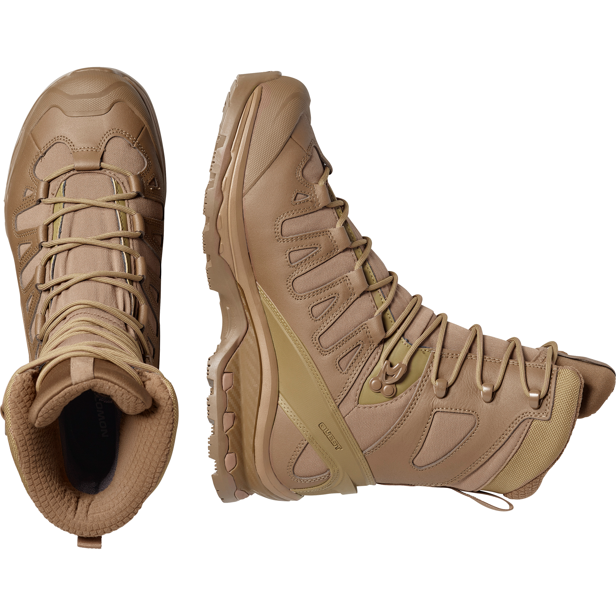 Salomon Quest Cw Forces Wp En Forces Shoes Coyote Brown