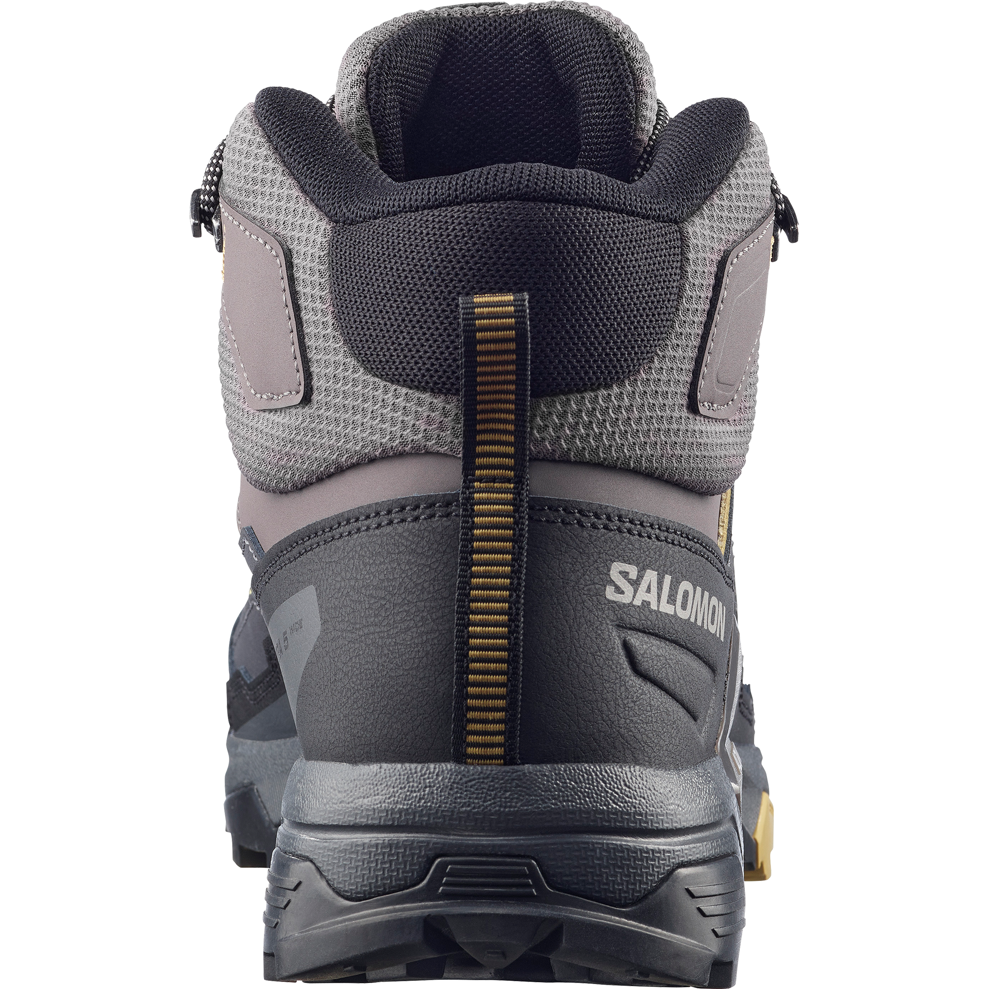 Salomon X Ultra 5 Mid Wide Gore-Tex Hiking & Backpacking Shoes Dark Gull Gray