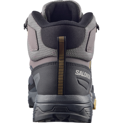 Salomon X Ultra 5 Mid Wide Gore-Tex Hiking & Backpacking Shoes Dark Gull Gray