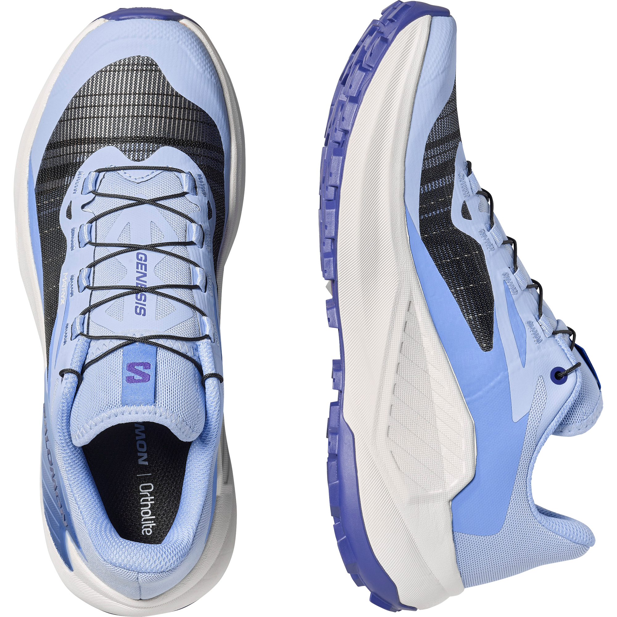 Salomon Genesis Trail Running Womens Brunnera Blue