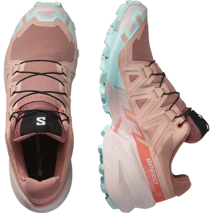 Salomon Speedcross 6 Trail Running Womens Mahogany Rose