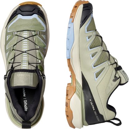 Salomon X Ultra 360 Edge Hiking Womens Deep Lichen Green