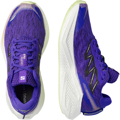 Salomon Aero Glide 4 Road Running Shoes Womens Deep Blue