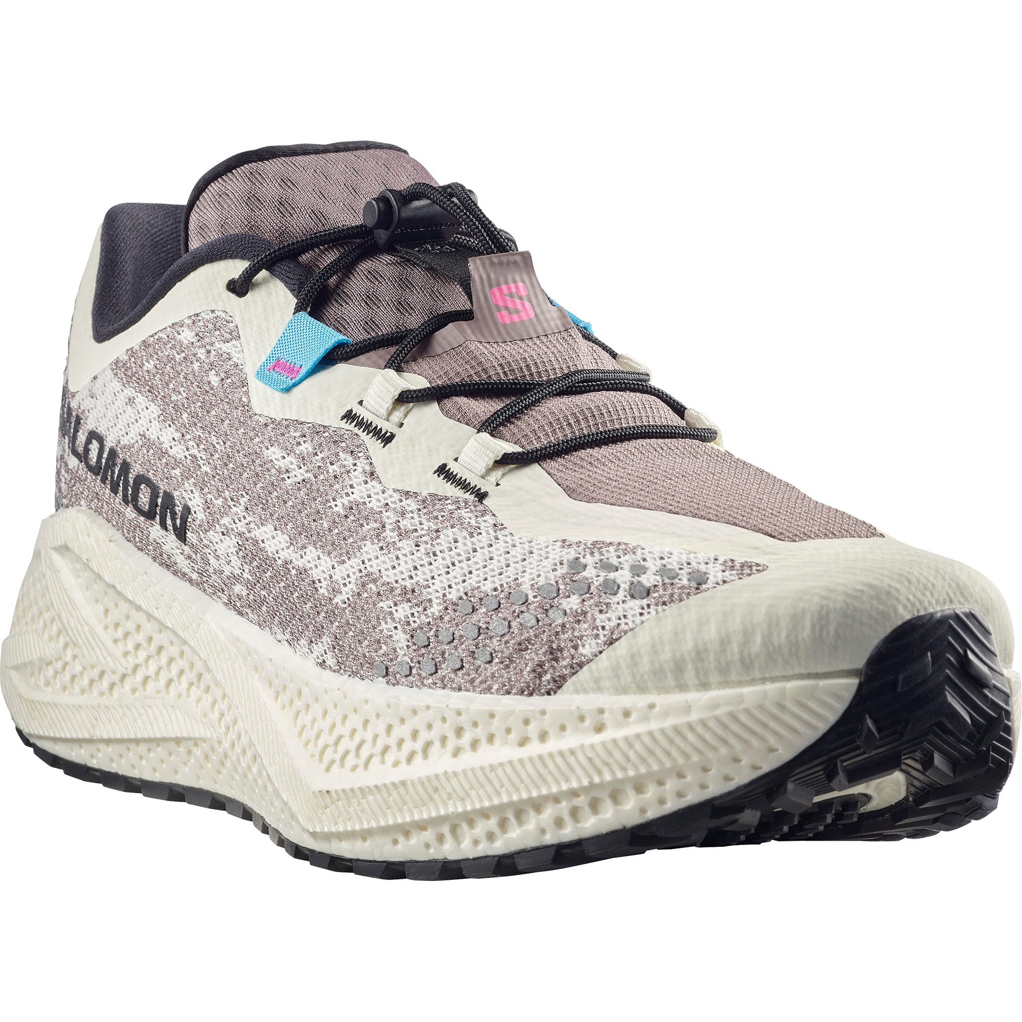 Salomon Aero Glide 4 Grvl Gravel Running Shoes Vanilla Ice