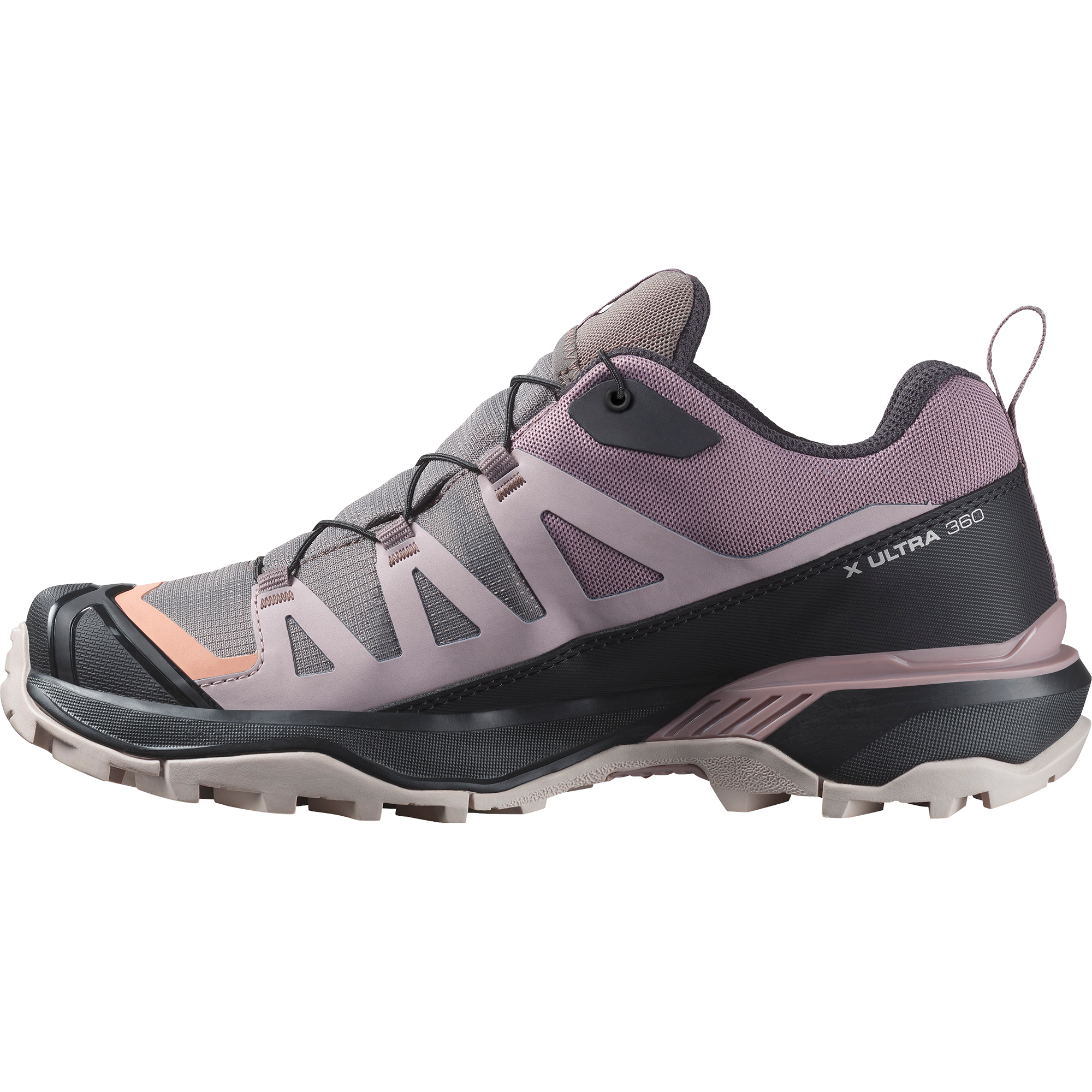 Salomon X Ultra 360 Gore-Tex Hiking & Backpacking Shoes Womens Plum Kitten