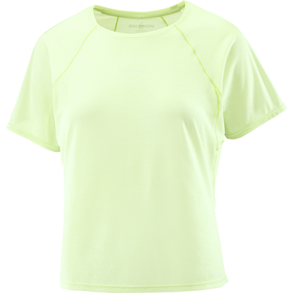 Salomon Shakeout Air Cropped Short Sleeve T-Shirt Women's
