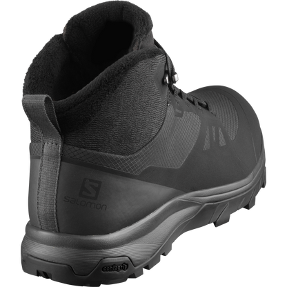 Salomon Outsnap Waterproof Winter Shoes Womens Black