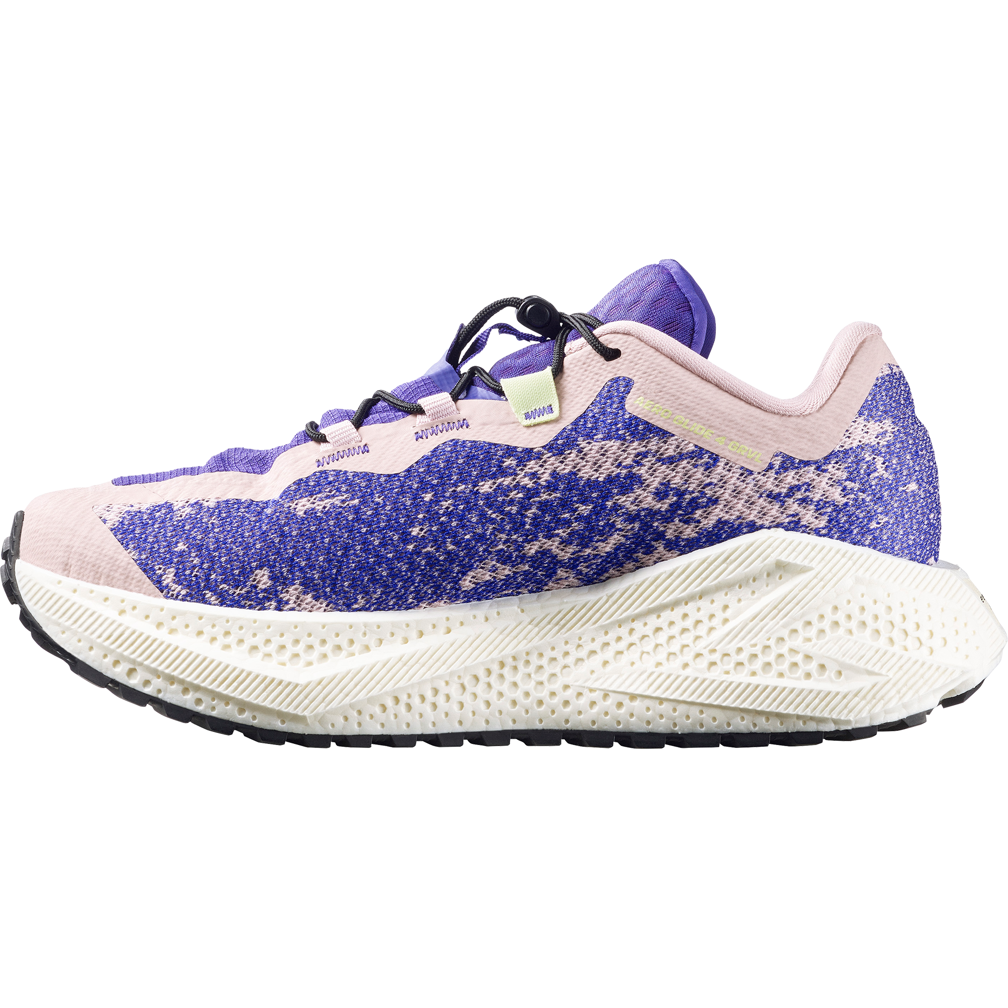 Salomon Aero Glide 4 Grvl Gravel Running Shoes Womens Shadow Gray