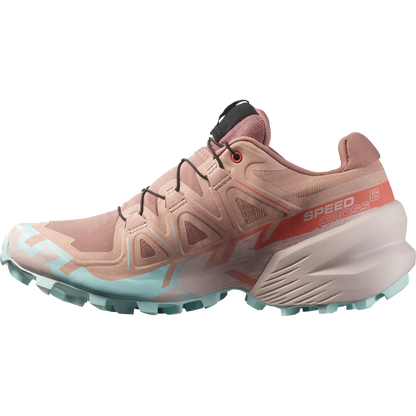 Salomon Speedcross 6 Trail Running Womens Mahogany Rose