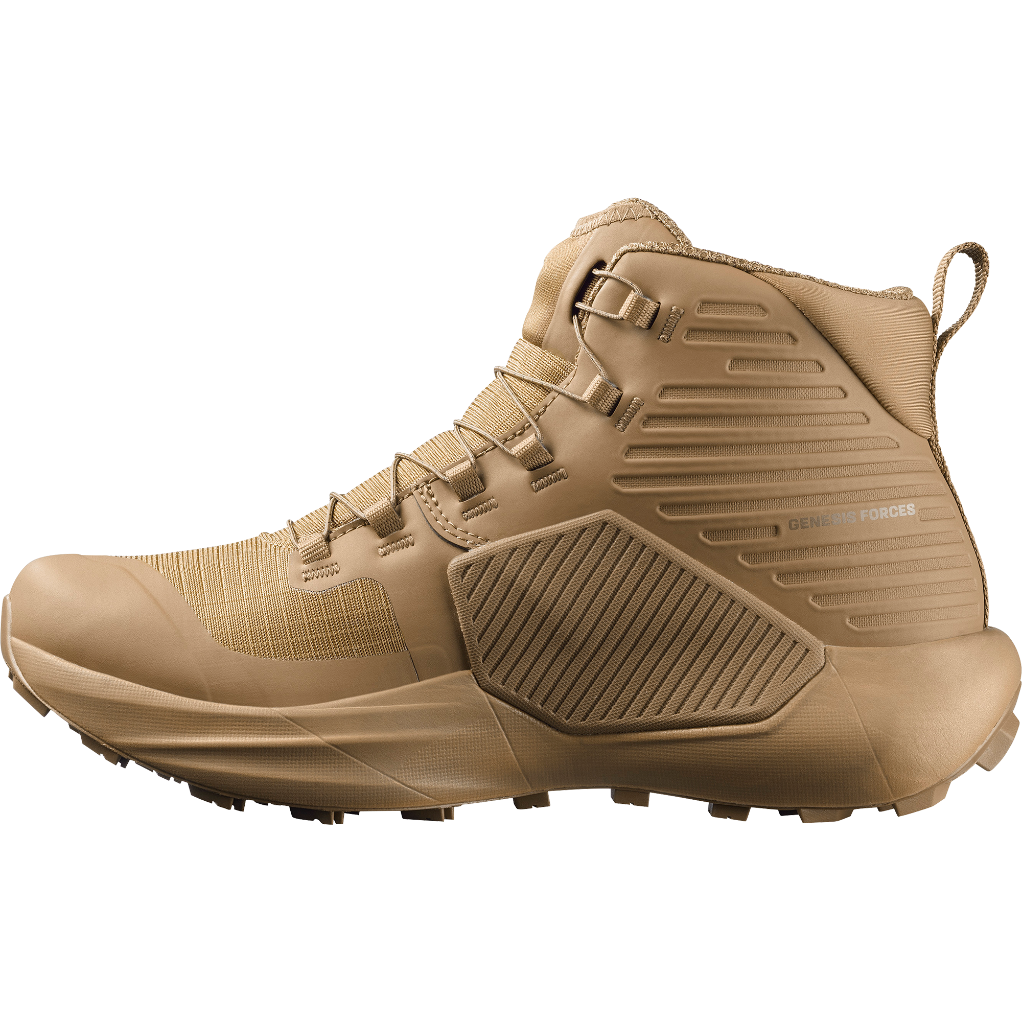 Salomon Genesis Forces Mid Forces Shoes Coyote Brown