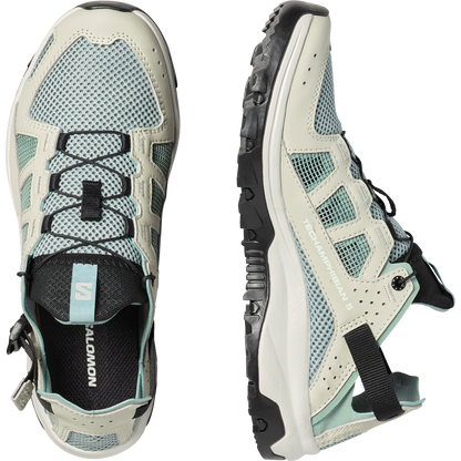 Salomon Techamphibian 5 Sandals & Watershoes Womens Green Milieu
