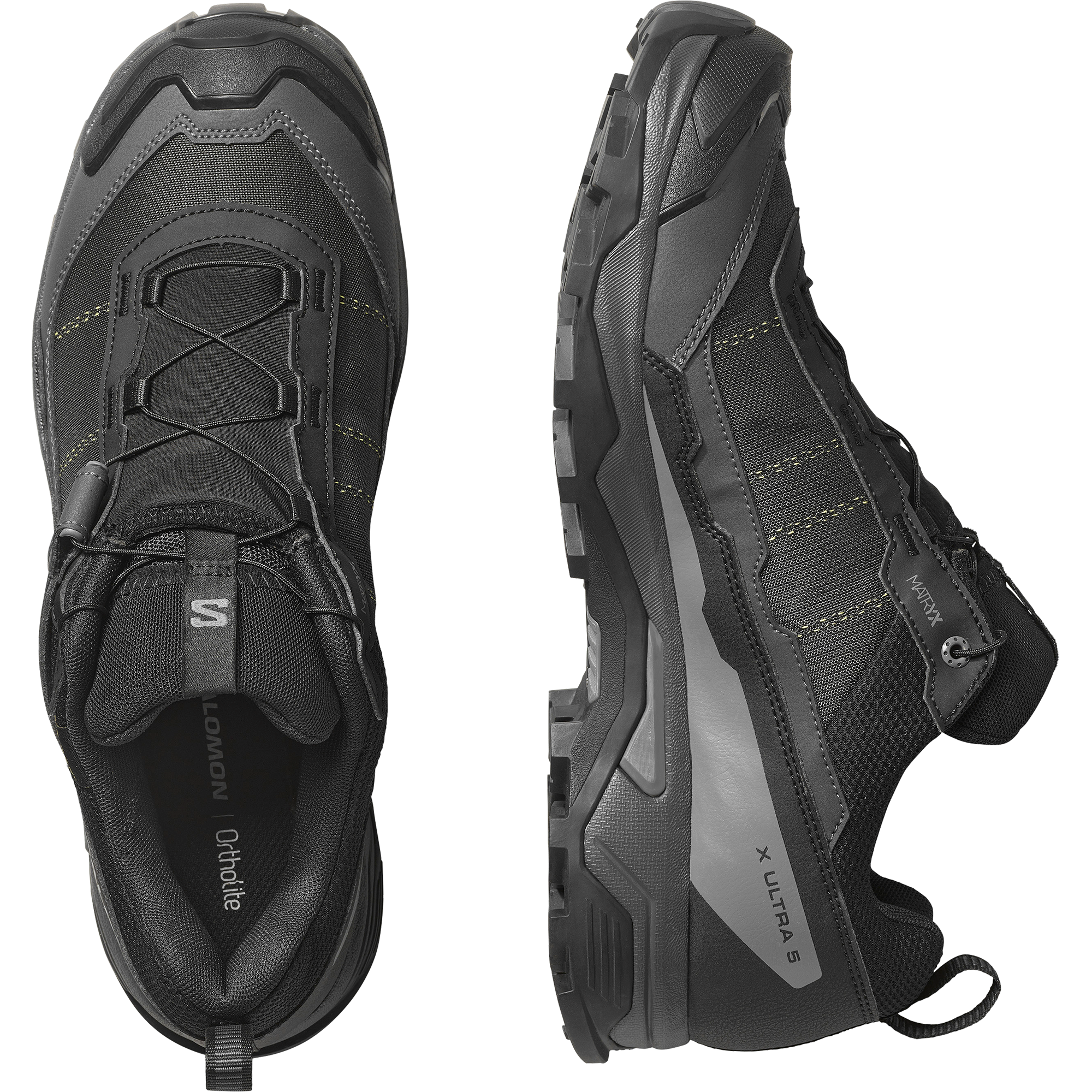 Salomon X Ultra 5 Gore-Tex Hiking & Backpacking Shoes Black