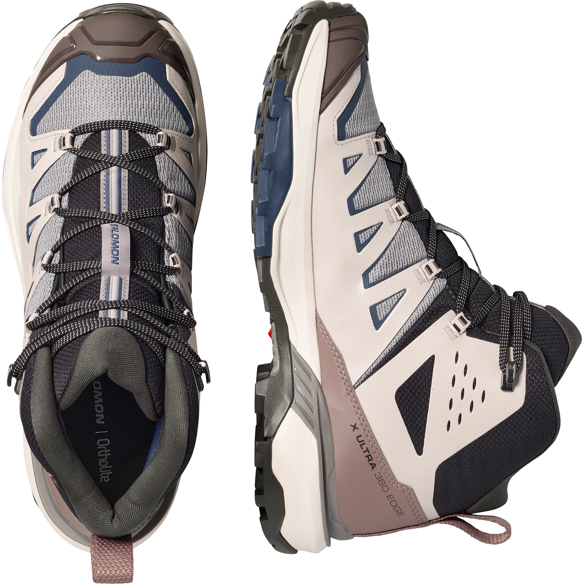 Salomon X Ultra 360 Edge Mid Gore-Tex Hiking & Backpacking Shoes Cloudburst
