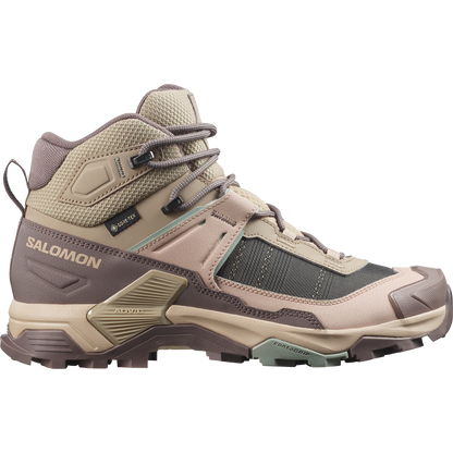 Salomon X Ultra 5 Mid Gore-Tex Hiking & Backpacking Shoes Womens Iron
