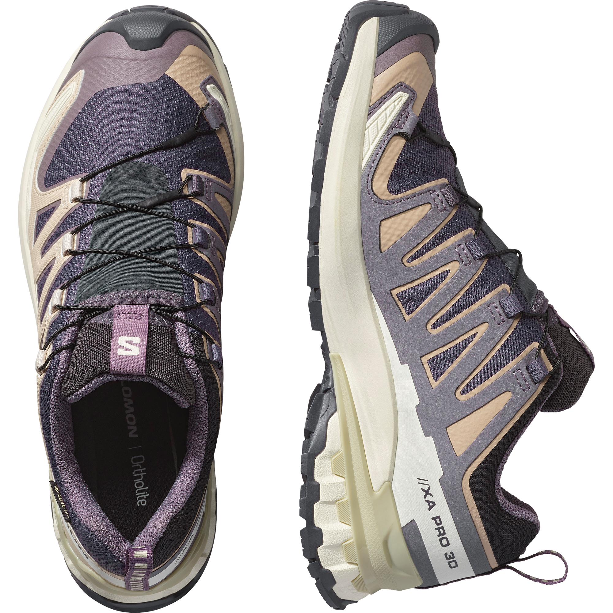 Salomon Xa Pro 3D V9 Gore-Tex Trail Running Womens Nine Iron