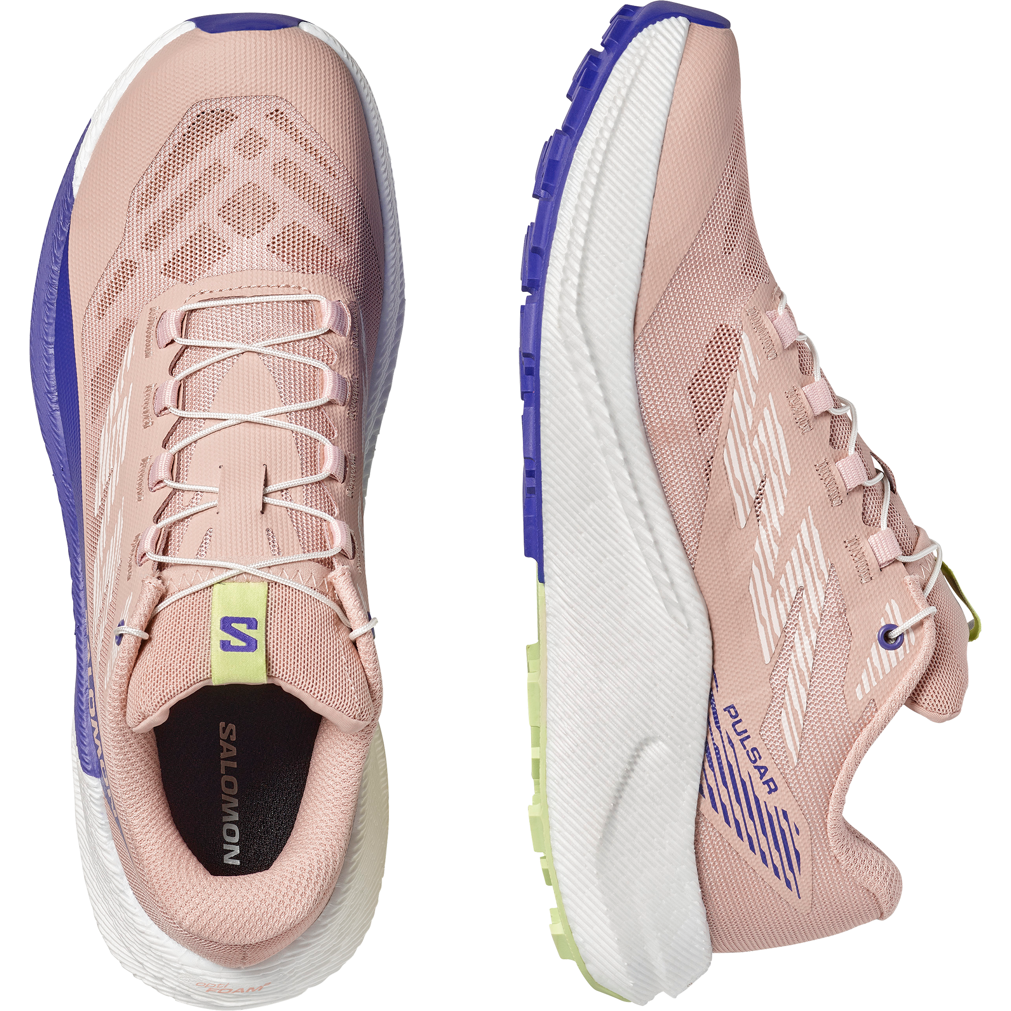 Salomon Pulsar Trail Running Womens Shadow Gray