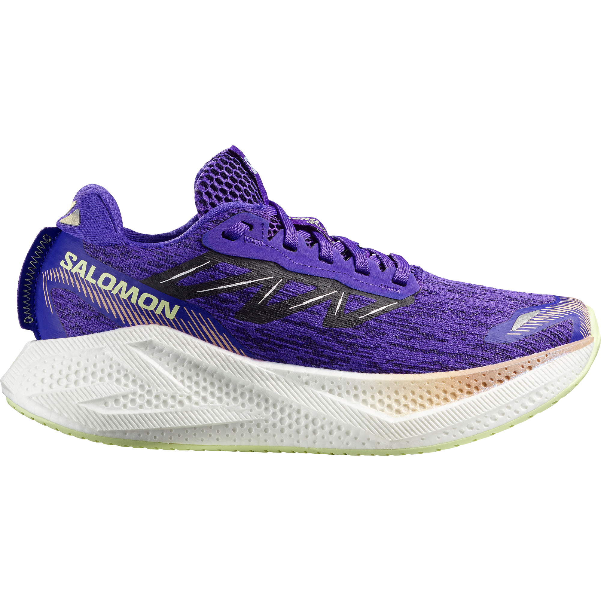 Salomon Aero Glide 4 Road Running Shoes Womens Deep Blue