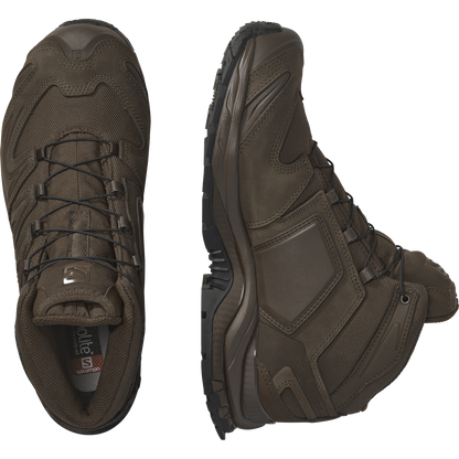Salomon Xa Forces Mid En Forces Shoes Earth Brown