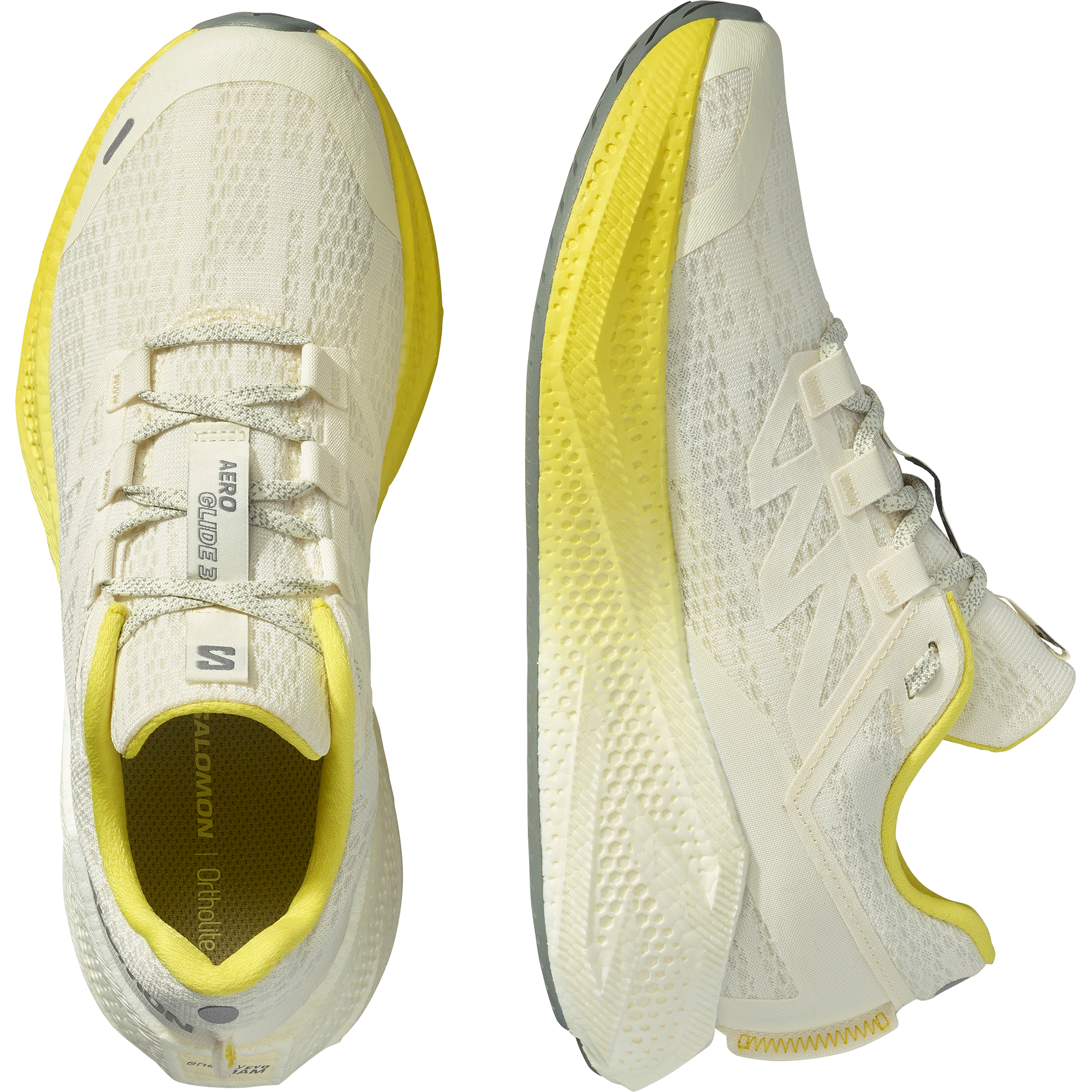 Salomon Aero Glide 3 Road Running Shoes Vanilla Ice