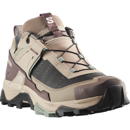 Salomon X Ultra 5 Gore-Tex Hiking & Backpacking Shoes Womens Desert Tan