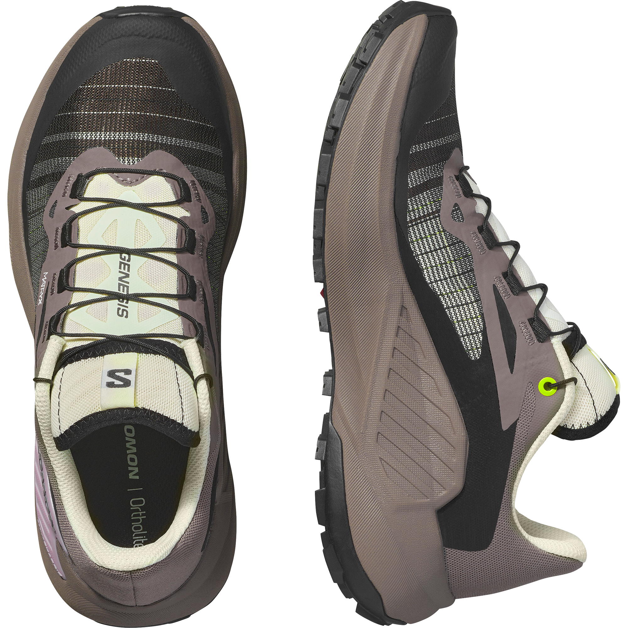 Salomon Genesis Trail Running Shoes Womens Iron