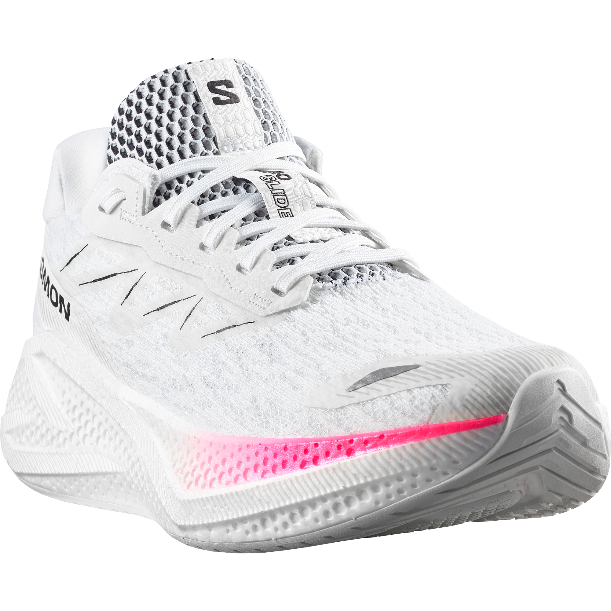 Salomon Aero Glide 4 Road Running Shoes White