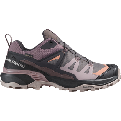 Salomon X Ultra 360 Gore-Tex Hiking & Backpacking Shoes Womens Plum Kitten