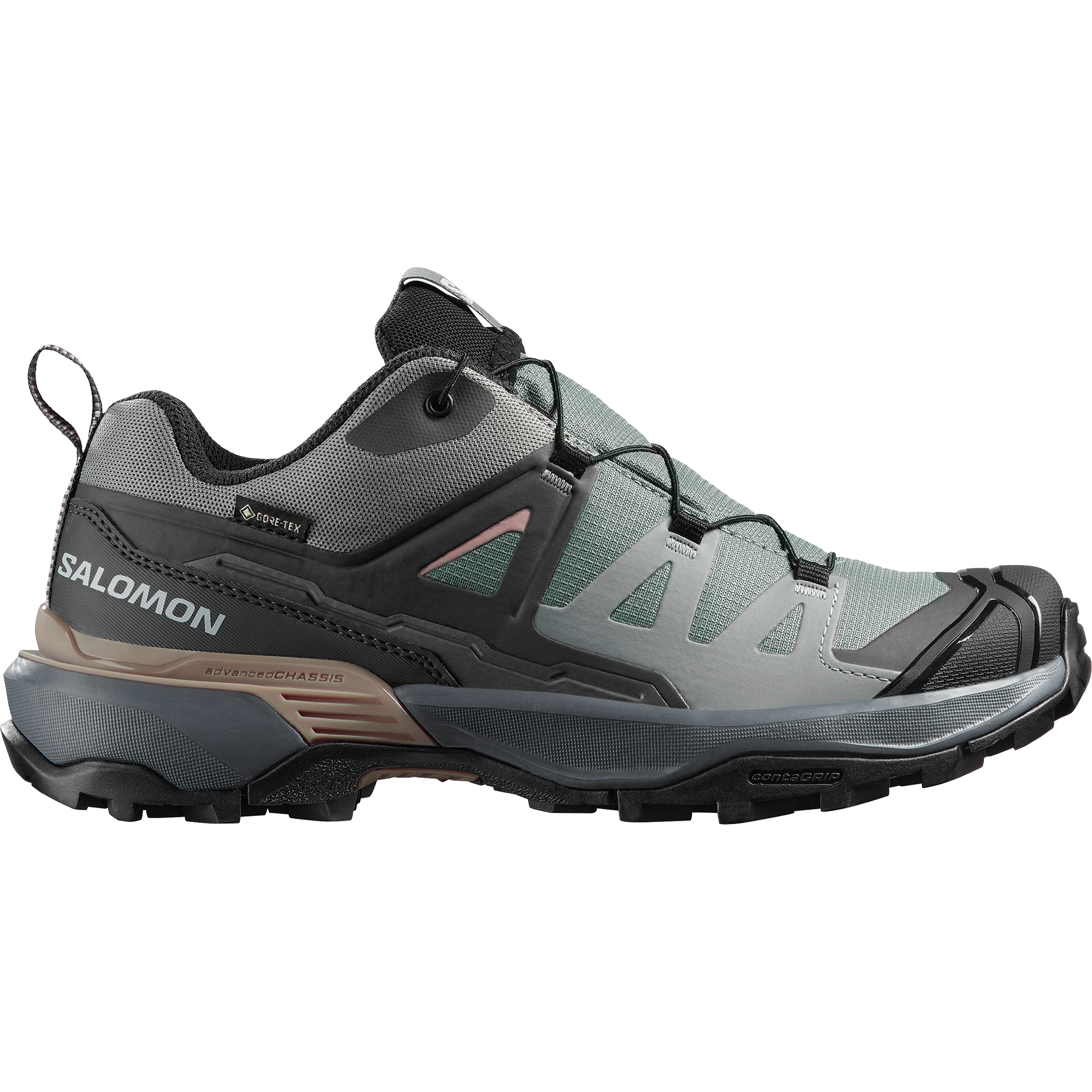 Salomon X Ultra 360 Gore-Tex Hiking & Backpacking Shoes Womens Sedona Sage