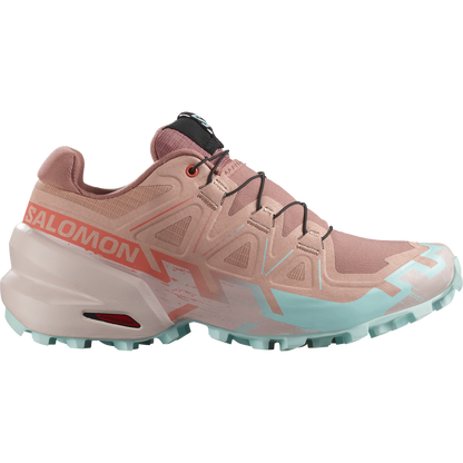Salomon Speedcross 6 Trail Running Womens Mahogany Rose