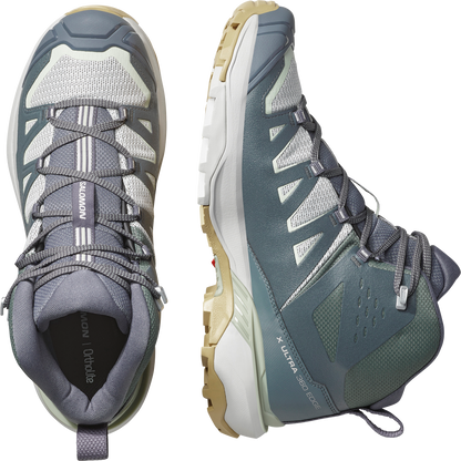 Salomon X Ultra 360 Edge Mid Gore-Tex Hiking & Backpacking Shoes Gray Violet