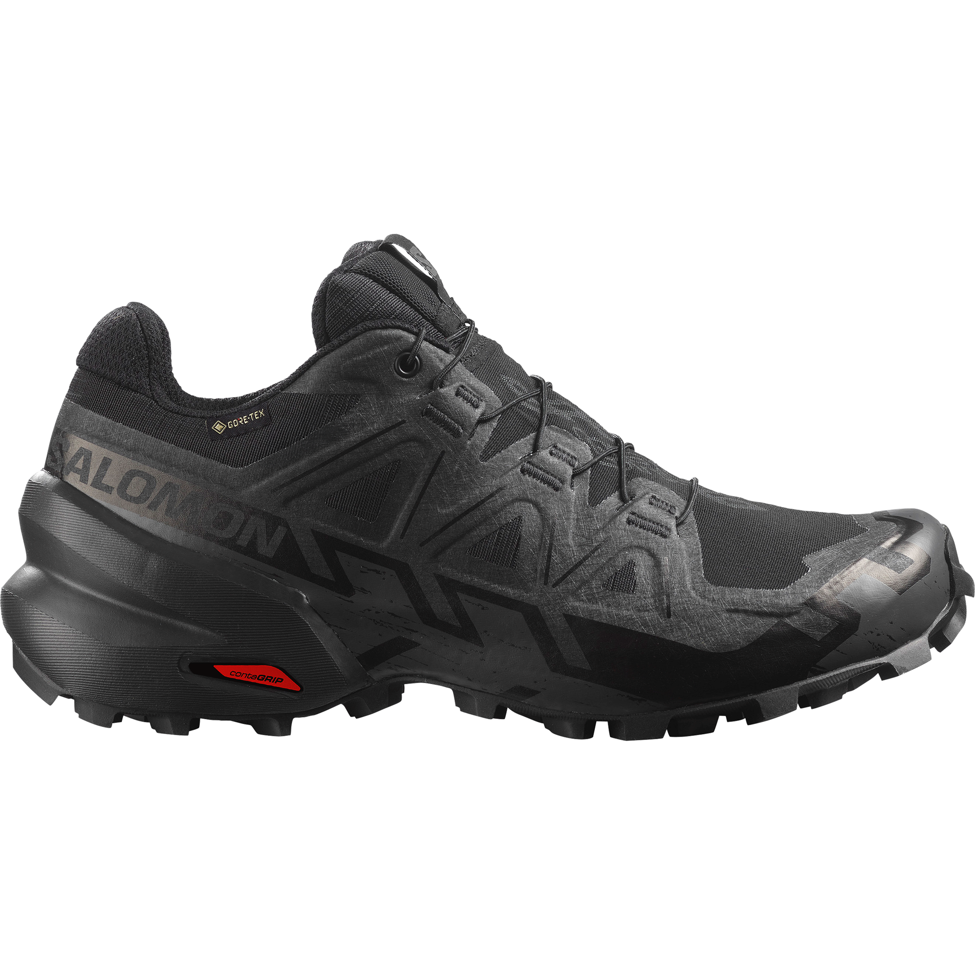 Salomon Speedcross 6 Gore-Tex Trail Running Shoes Womens Black