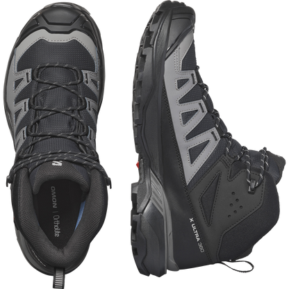 Salomon X Ultra 360 Mid Gore-Tex Hiking & Backpacking Shoes Black