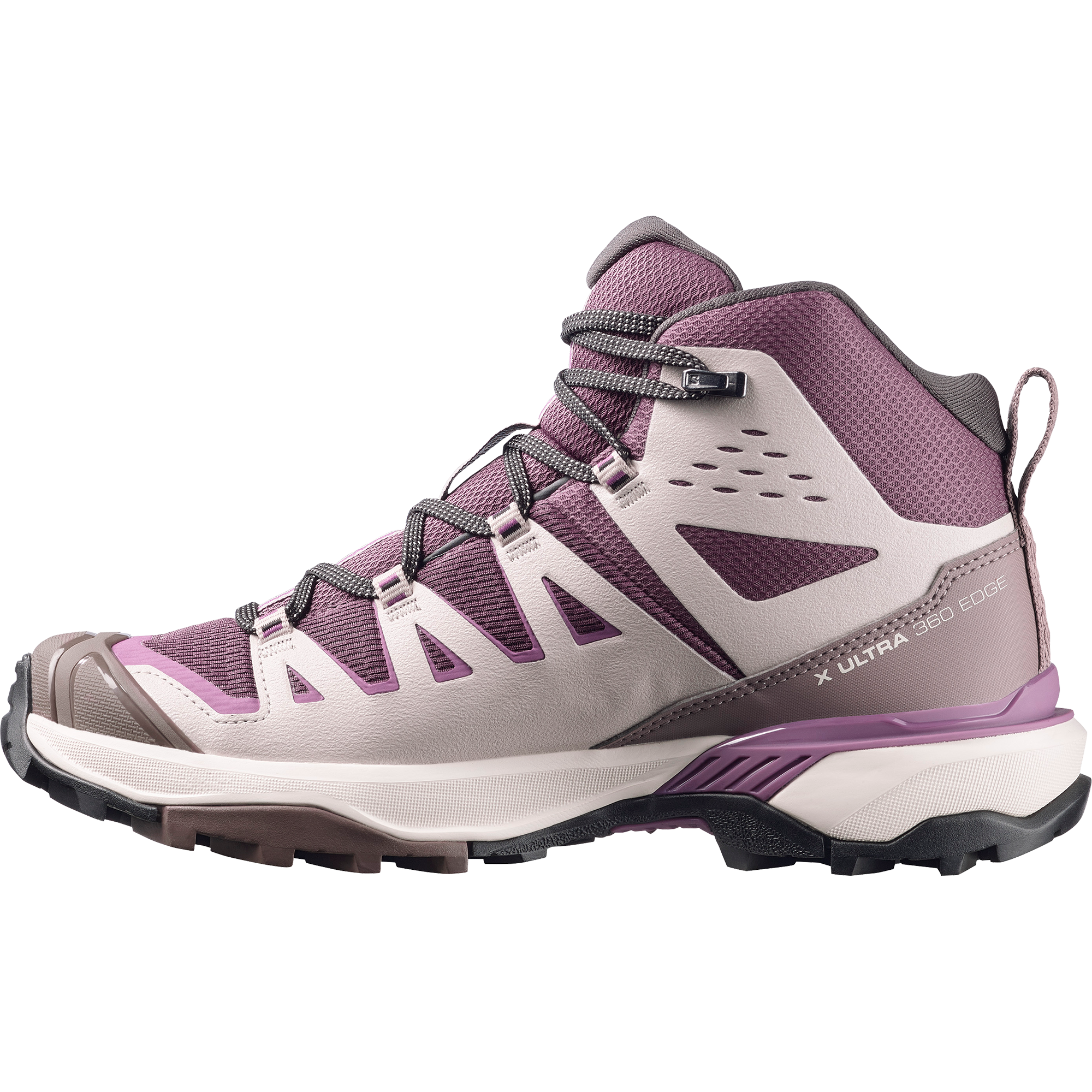 Salomon X Ultra 360 Edge Mid Gore-Tex Hiking & Backpacking Shoes Womens Huckleberry