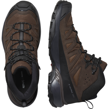 Salomon X Ultra 360 Leather Mid Gore-Tex Hiking Dark Earth