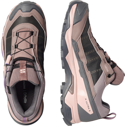 Salomon X Ultra 5 Gore-Tex Hiking & Backpacking Shoes Womens Iron