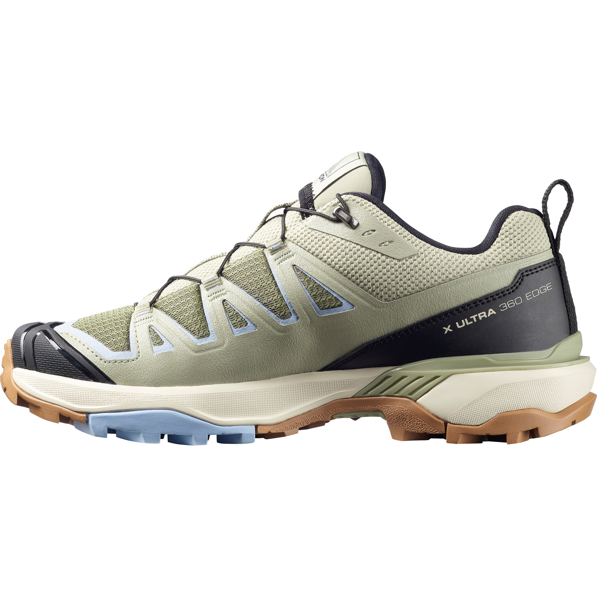 Salomon X Ultra 360 Edge Hiking Womens Deep Lichen Green