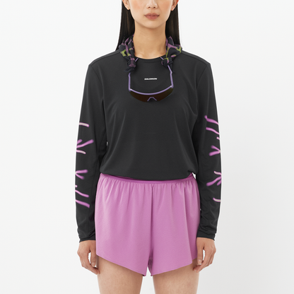 Salomon Shakeout Core Graphic Long Sleeve T-Shirt Women's