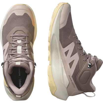 Salomon Elixir Activ Mid Gore-Tex Hiking & Backpacking Shoes Womens Iron