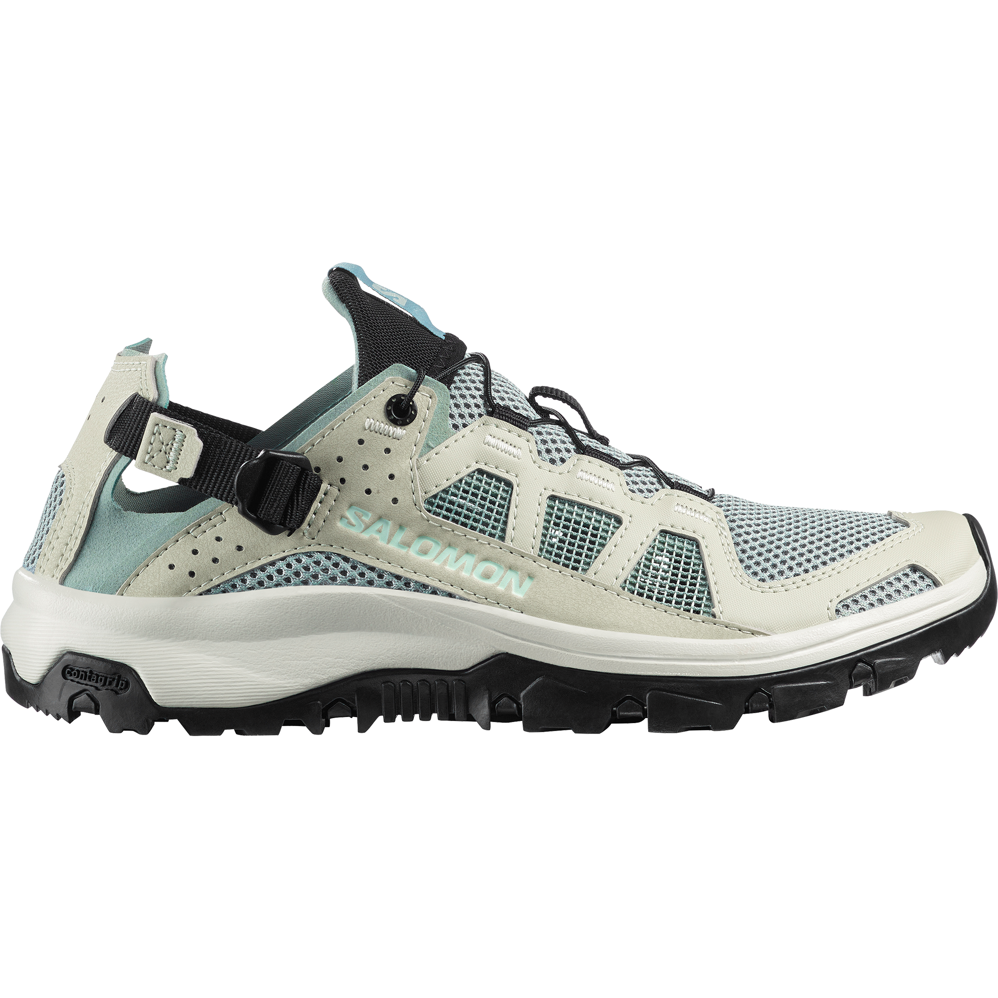 Salomon Techamphibian 5 Sandals & Watershoes Womens Green Milieu