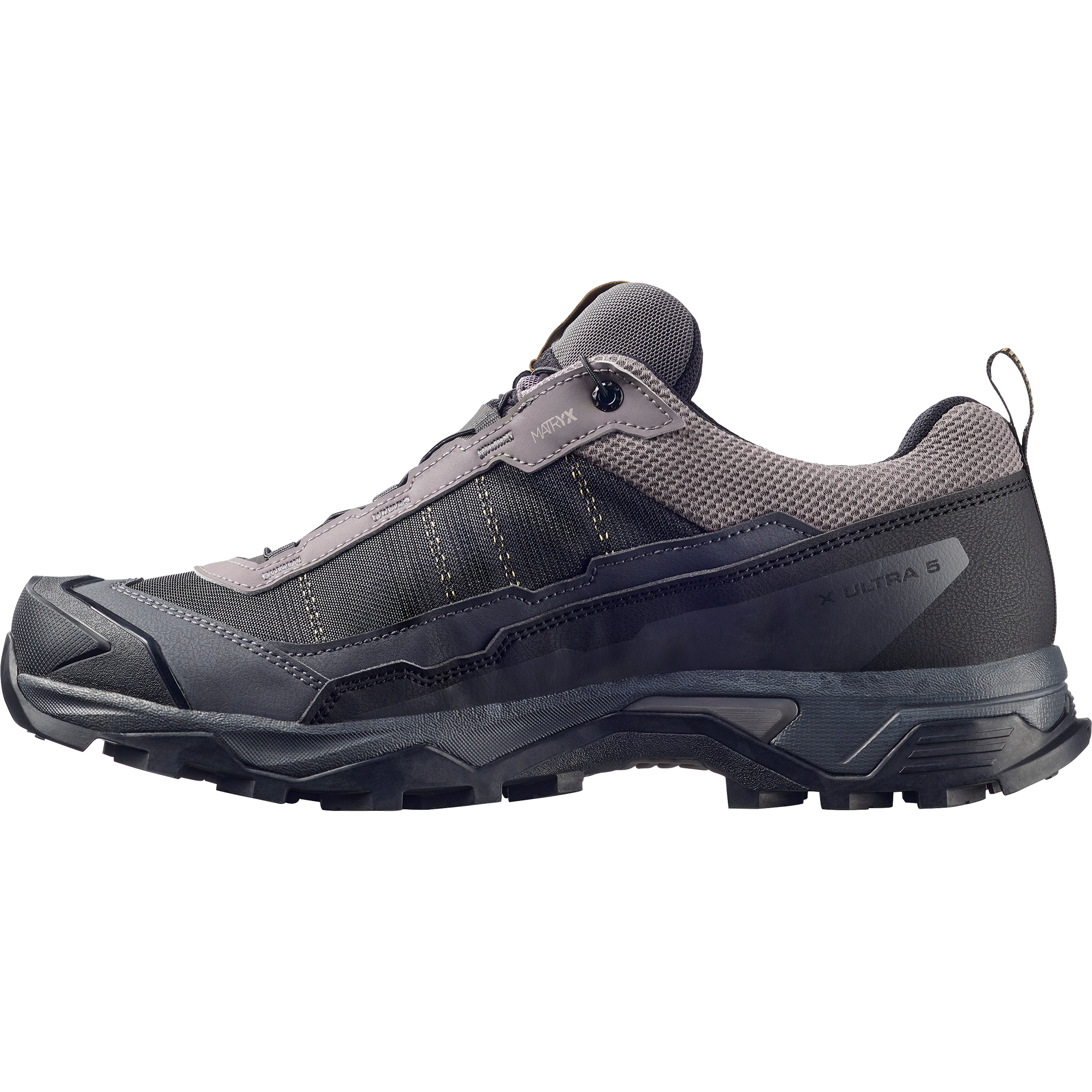 Salomon X Ultra 5 Gore-Tex Hiking & Backpacking Shoes Dark Gull Gray