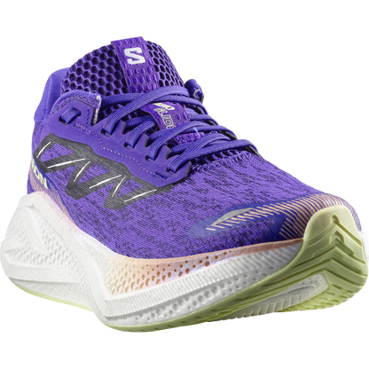 Salomon Aero Glide 4 Road Running Shoes Womens Deep Blue