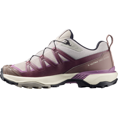 Salomon X Ultra 360 Edge Hiking Womens Silver Cloud