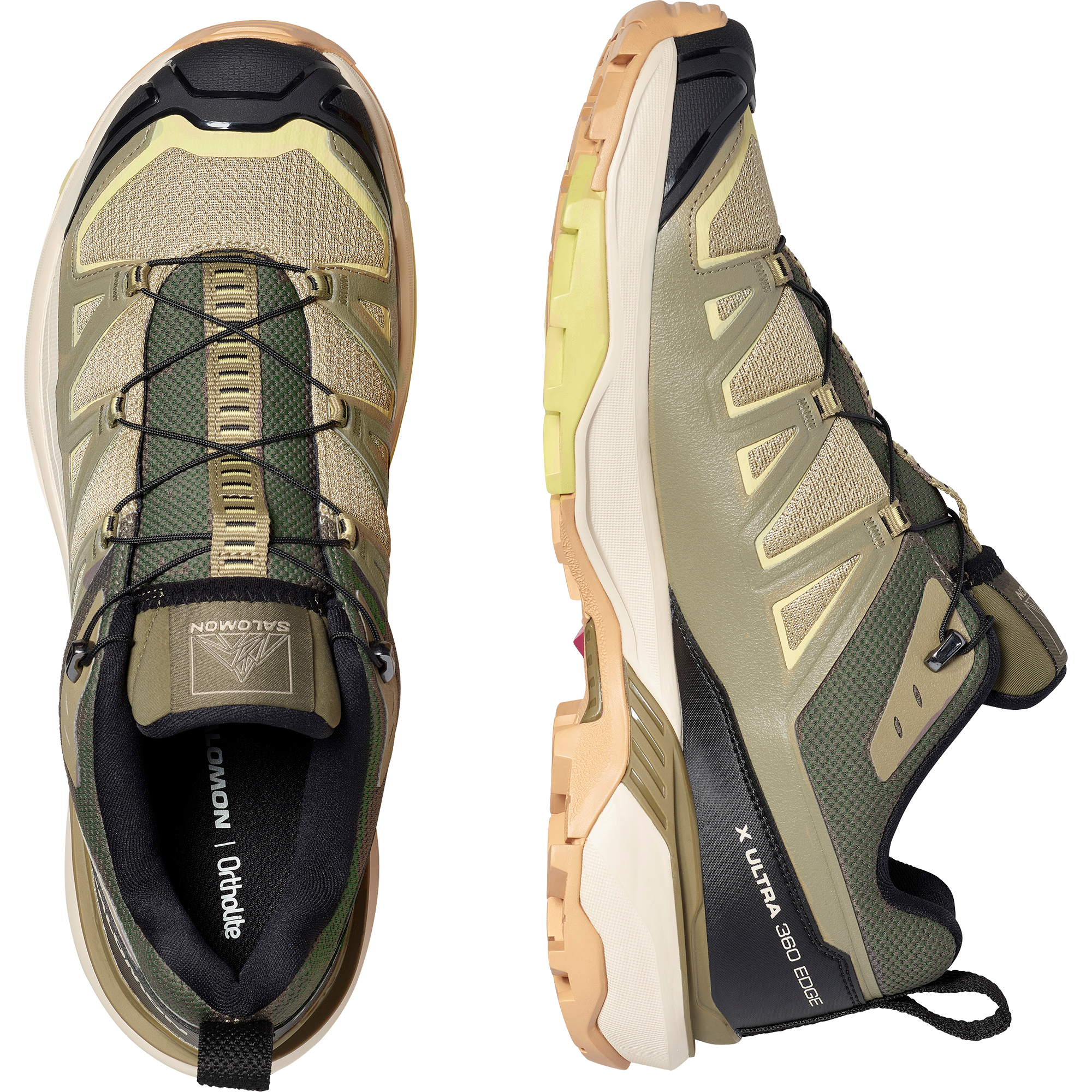 Salomon X Ultra 360 Edge Hiking & Backpacking Shoes Aloe