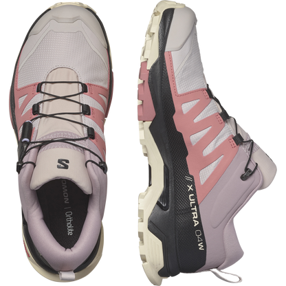 Salomon X Ultra 4 Gore-Tex Hiking & Backpacking Shoes Womens Ashes Of Roses